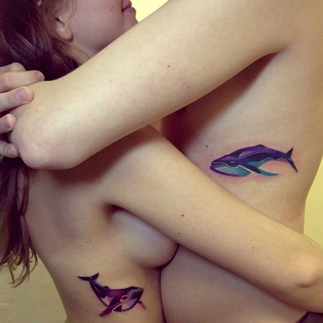 Tattoos im Wasserfarbenlook watercolortattoos_03 