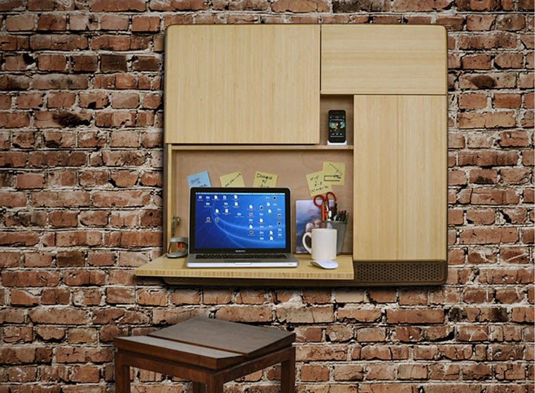 podpad - der stylische Wanddockingschreibtisch podpad_01