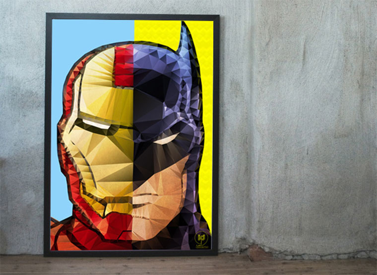 Superhelden-Illustrationen von ideealizse A_Kind_of_Heros_01 