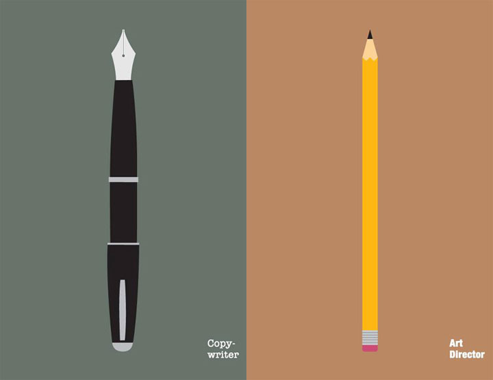 Illustration: Copywriter vs. Art Director CW_vs_AD_02 