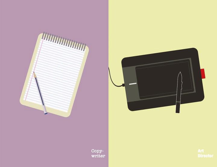 Illustration: Copywriter vs. Art Director CW_vs_AD_09 