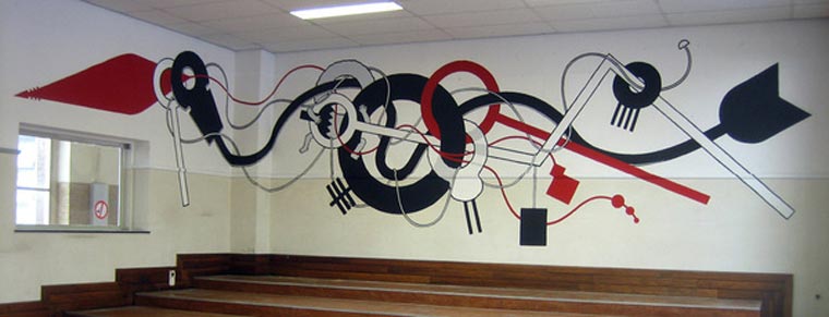 Wandillustrationen von Daan Botlek Daan_Botlek_05 