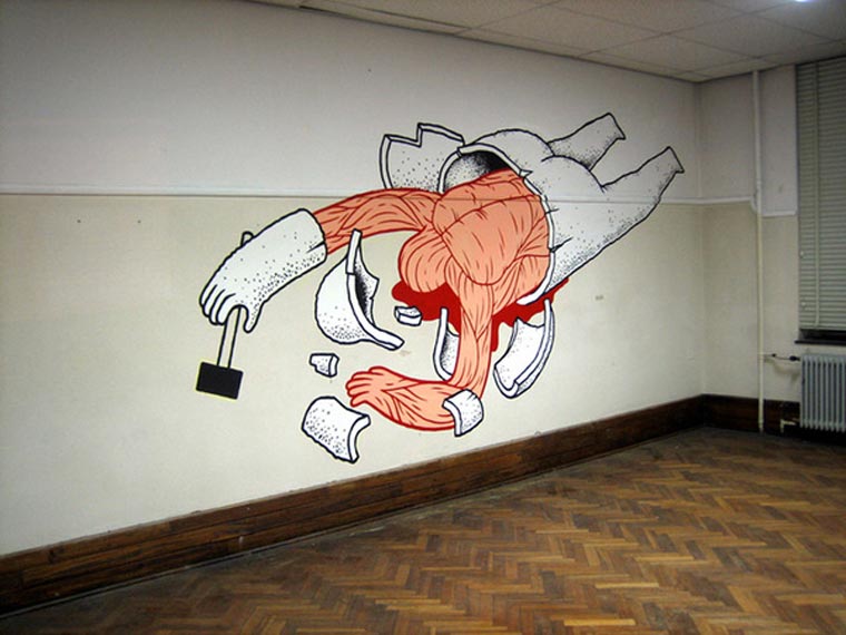 Wandillustrationen von Daan Botlek Daan_Botlek_06 