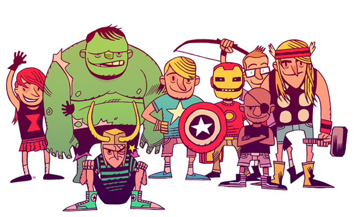 Mashup-Illustrationen: Dan Hipp Dan_Hipp_06 