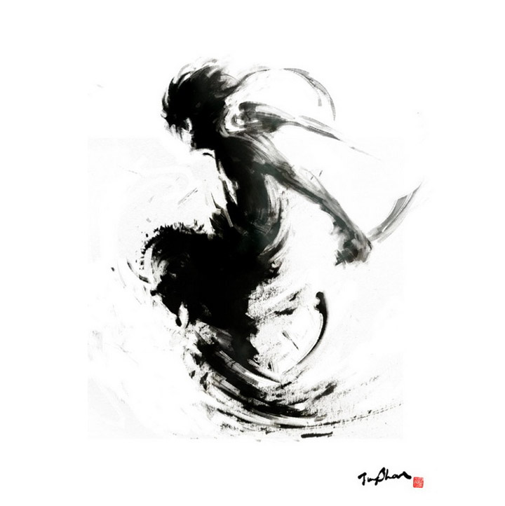 Tinten-Illustration: Jung Shan Jung_Shan_13 