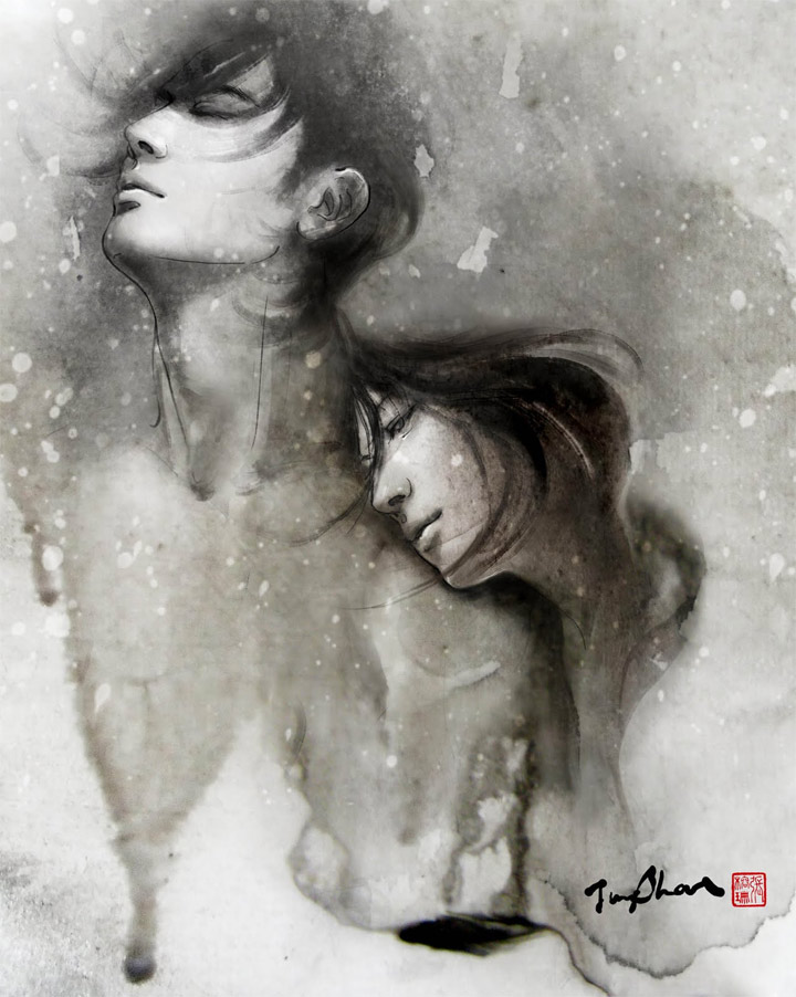 Tinten-Illustration: Jung Shan Jung_Shan_16 