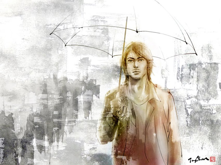 Tinten-Illustration: Jung Shan Jung_Shan_18 