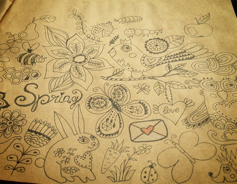 farbenfrohe Illustration: Markovka Markovka_07 