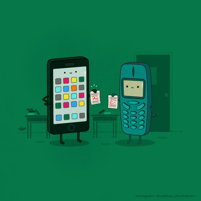 humorvolle Illustrationen: Nabhan Abdullatif NaBHaN_08 