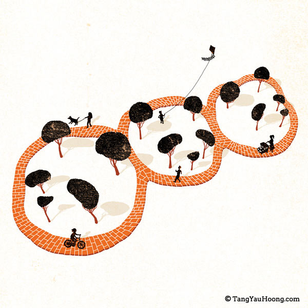 kreative Illustrationen mit Doppelmotiv The-Art-of-negative-space_05 