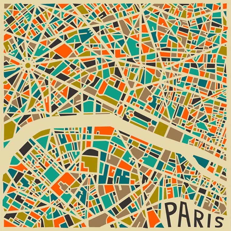 Abstrakte Metropolenkarten abstract_city_maps_03 