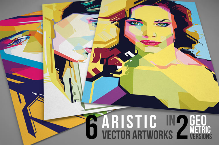 Geometrische Illustrations-Portraits von MIIM geometricportraits_07 