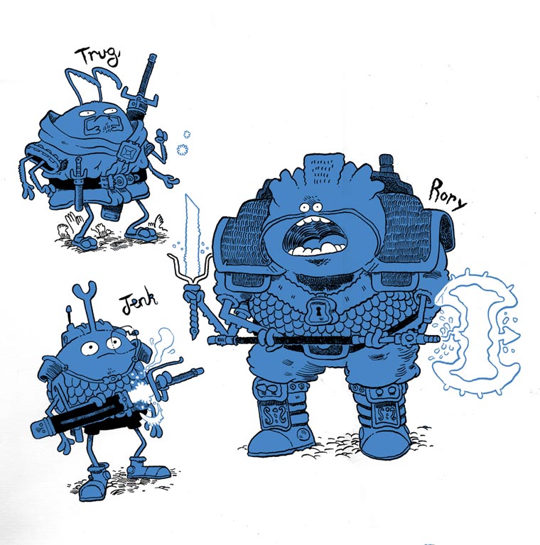 Illustration: Mr Dynamite mr_dynamite_12 