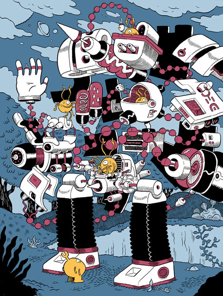 Illustration: Mr Dynamite mr_dynamite_13 