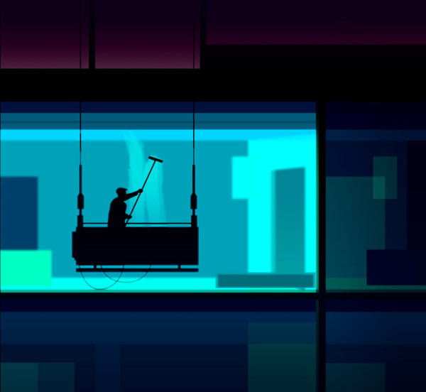 Farbenfrohe Illustration: Romain Trystram reflexions_faites_04 