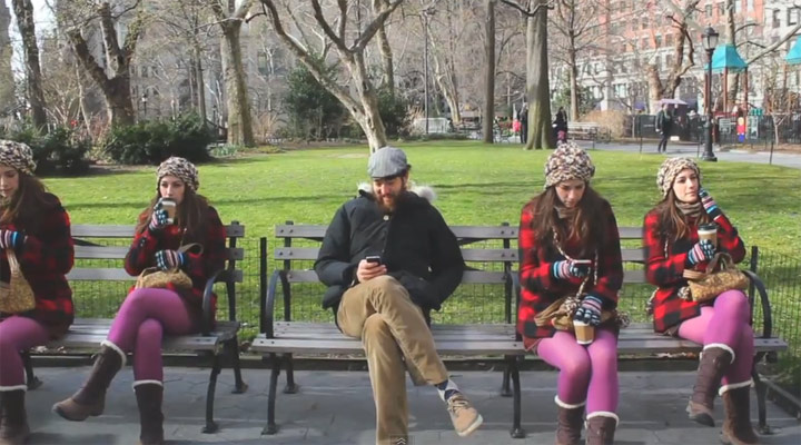 32 Vierlinge im Central Park Quadruplets 
