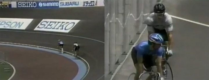 Fahrrad-Sprint - ein Sport voller Stillstand Sprint_cycling 