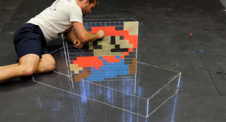 Super Mario 3D Kreide Timelapse Super_Mario_3D_chalk 