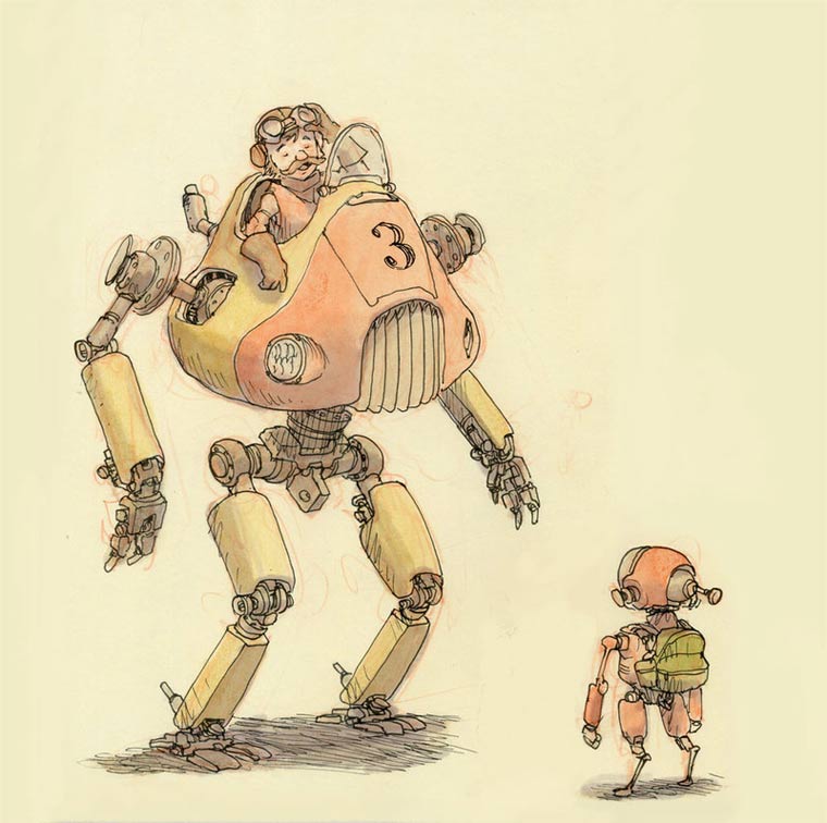 kreative Konzeptzeichnungen von John Parker John_Parker_10 