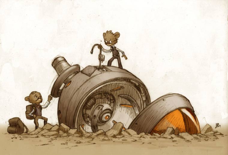 kreative Konzeptzeichnungen von John Parker John_Parker_13 