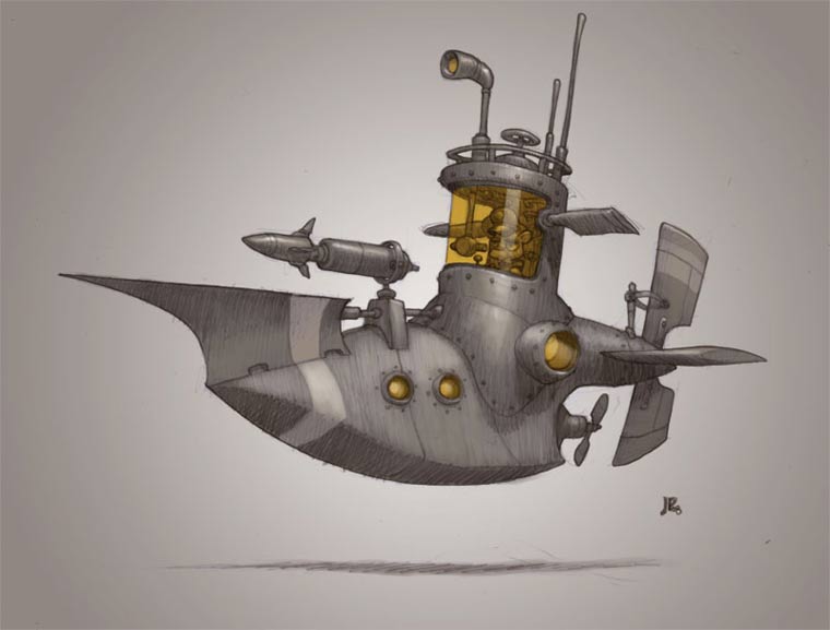 kreative Konzeptzeichnungen von John Parker John_Parker_14 