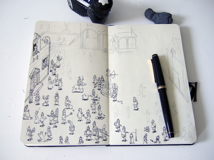 Neue Notizbuchzeichnungen von Mattias Adolfsson Mattias_Adolfsson_2_16 