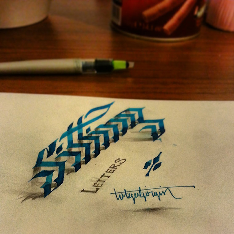 3D-Typografie: Tolga Girgin Tolga_Girgin_02 