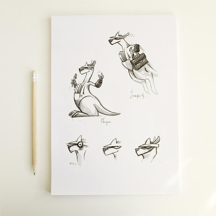 20 gezeichnete Logoskizzen logoskizzen_20 