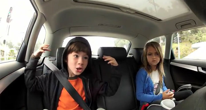 Sweet: Kids lipsync Somebody That I Used To Know carkids_somebodythatiusedtoknow 