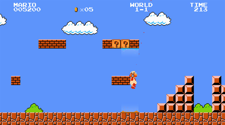 Mashup-Game: Super Mario Portal mari0 