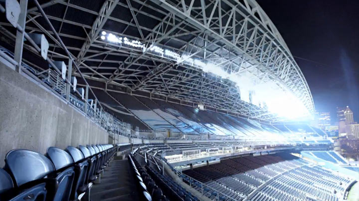 Stadionbeleuchtungen um Mitternacht midnight_lights 