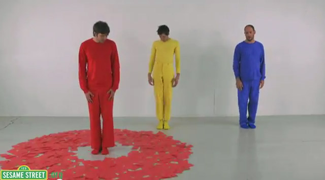 Sesamstraße: OK Go erklärt uns Grundfarben OKgo_sesamstrasse_farbe 