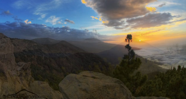 Timelapse: Wolkenmeer & Sternenhimmel canarysky_timelapse 