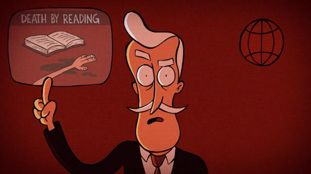 Animation Short: Reading Kills death_by_reading 