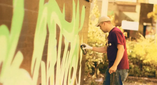 Eine Schule aus Graffiti get_it_together_2011 