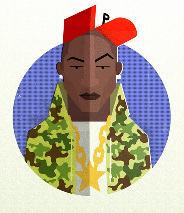 Illustration: Hip Hop Heads hiphopheads_01 