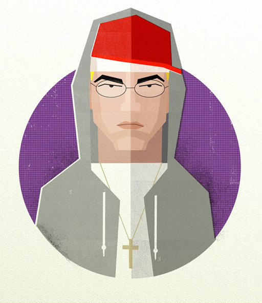 Illustration: Hip Hop Heads hiphopheads_08 