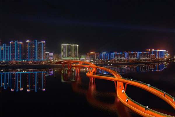 In China bauen sie DNA-Brücken Double-helix-bridge_01 