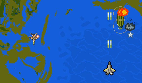 HAWX 2 8-Bit Topdown Flightshooter HAWX2_8bitgame 