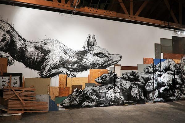 Street Art: ROA ROA_01 