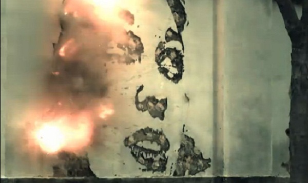 Künstlerische Wandexplosionen Vhils_Knaller 