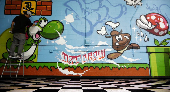 Super Mario Graffiti Room super_mario_graffiti_room 