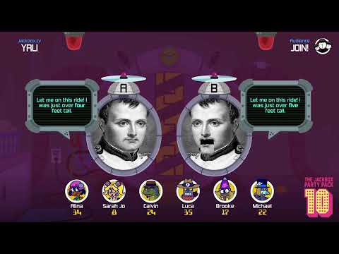 Diese Spiele sind im "Jackbox Party Pack 10" lyteCache.php?origThumbUrl=https%3A%2F%2Fi.ytimg.com%2Fvi%2F0trmC6Iq0wo%2Fhqdefault 