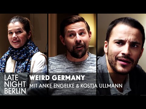 Klaas, Anke Engelke & Kostja Ullmann beim deutschen Klischee-Abendessen lyteCache.php?origThumbUrl=https%3A%2F%2Fi.ytimg.com%2Fvi%2F_1LIP17x1pI%2Fhqdefault 