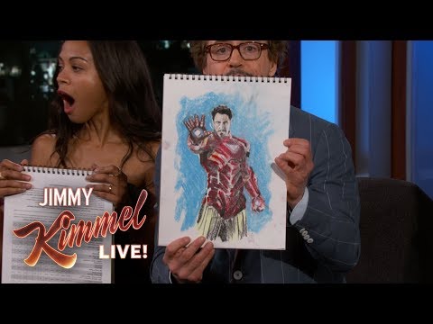 Der "Avengers: Infinity War"-Cast malt seine jeweiligen Charaktere lyteCache.php?origThumbUrl=https%3A%2F%2Fi.ytimg.com%2Fvi%2FaHBLOkfJSYI%2Fhqdefault 