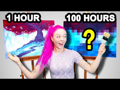 Das gleiche Bild in 1, 10 und 100 Stunden gemalt lyteCache.php?origThumbUrl=https%3A%2F%2Fi.ytimg.com%2Fvi%2FeorGIZ0Y8RY%2Fhqdefault 