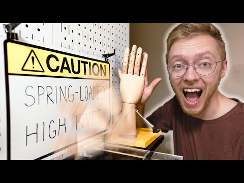 Rube Goldberg High Five Machine lyteCache.php?origThumbUrl=https%3A%2F%2Fi.ytimg.com%2Fvi%2FxFD4nJP-5iE%2Fhqdefault 