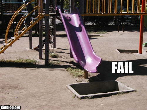 Fail - Versagen fail-owned-playground-fail 
