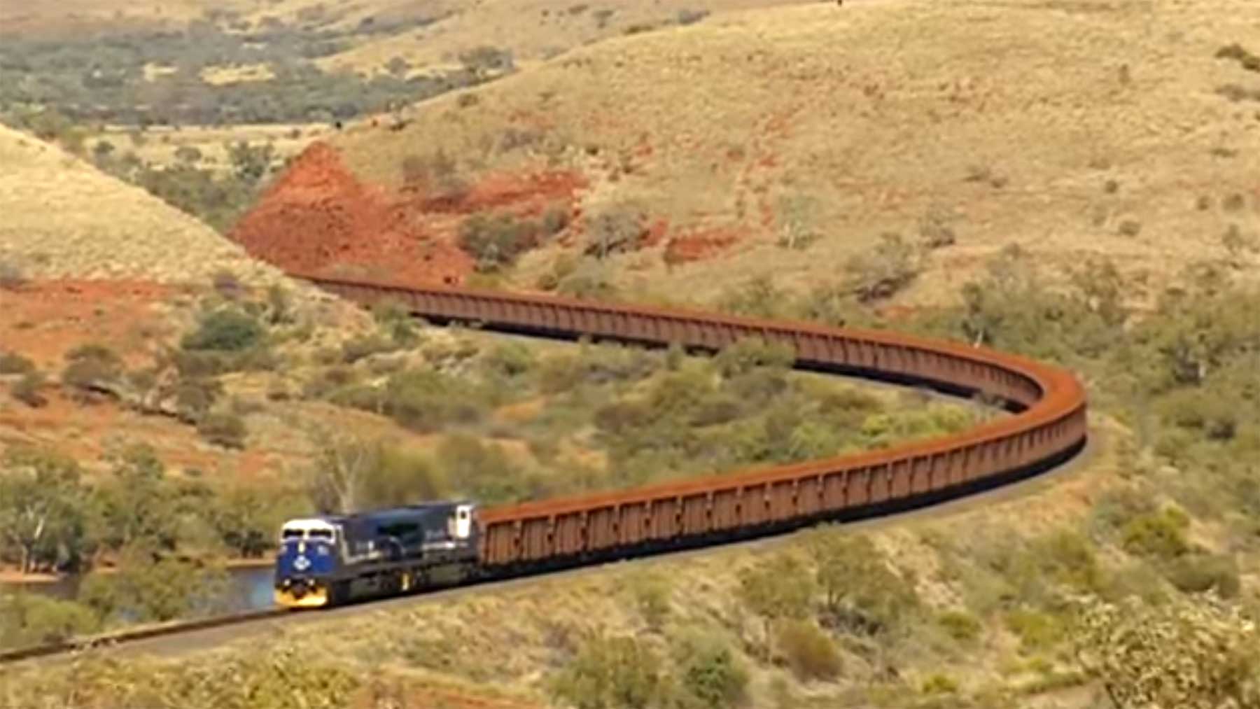 Der längste Zug der Welt - Über 7 Kilometer!