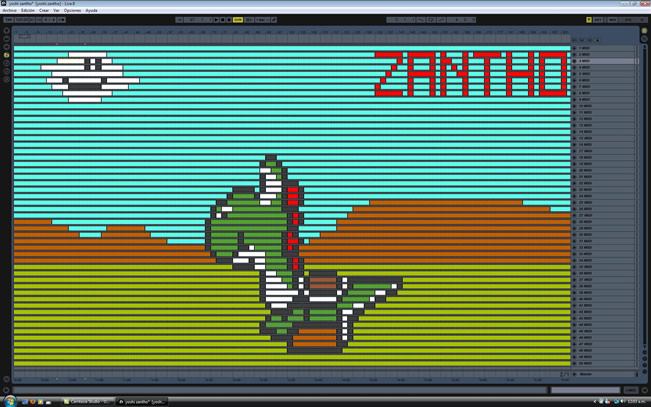 Ableton Pixel Art zantho2 